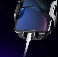 Support de téléphone portable universel haut de gamme à ventouse en nano-gel, rotatif à 360 degrés, pour tableau de bord et pare-brise de voiture