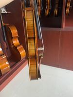 Violon Guarneri 4/4 en bois européen, grain flammé, son doux et agréable, épicéa et érable massifs, fait main