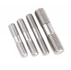 Goujons à filetage complet pour joints de bride haute pression, goujons haute résistance <span class=keywords><strong>DIN</strong></span> <span class=keywords><strong>939</strong></span> M8 en acier, double extrémité BM 1.25D - Product Image 1