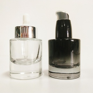 Luxury Cosmetic Glass <b>Bottles</b> Set Serum <b>Pump</b> <b>Bottle</b> Press Glass Dropper <b>Bottle</b> 30ML 50ML Cream Jars - Product Image 3