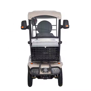 Scooter électrique à 4 roues HLD <span class=keywords><strong>800W</strong></span>, vélo électrique de loisirs, quadricycle électrique pour 4 personnes avec toit ouvert, mobilité E-quadricycle - Product Image 5