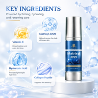 Sérum facial Matrixyl 3000, collagène, peptide, acide hyaluronique, éclaircissant, éclat, soin lissant de la peau, marque privée, 30 ml