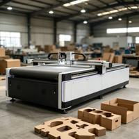 Machine de découpe numérique à couteau oscillant CNC TC automatique pour boîtes et cartons