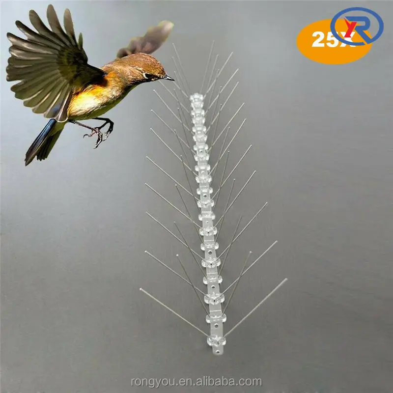 5M लंबी प्लास्टिक कबूतर के लिए नियंत्रण spikes विरोधी पक्षी spikes पक्षी निवारक
