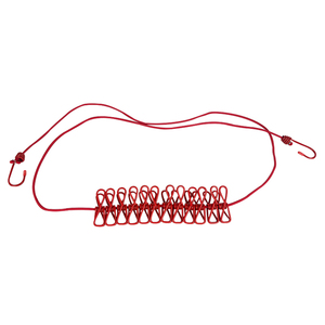 Cắm trại ngoài trời có thể thu vào clothesline với Non-Slip Clip du lịch thực tế đồ nội thất cho du khách - Product Image 4