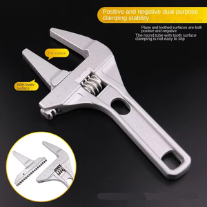 Kit de reparación de plomería para baño, llave ajustable que incluye llave abierta grande para uso en baño - Product Image 4