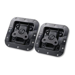 Caja de aviación, accesorios de Hardware, bloqueo de Mariposa Negra, bloqueo de resorte de borde, bloqueo de gabinete de aviación, Pestillos de plata negra - Product Image 3