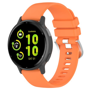 Pulsera deportiva de silicona de 18mm, 20mm y 22mm para reloj <span class=keywords><strong>Garmin</strong></span> <span class=keywords><strong>Vivoactive</strong></span> 5 6 S50 - Product Image 6