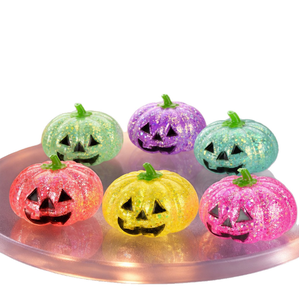 Juguete Antiestrés de Maltosa con Forma de Cabeza de Calabaza de Halloween, Juguete de Dedo Brillante, Venta al por Mayor - Product Image 1