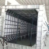 Sistem Pengecoran Monolitik Paduan Aluminium 6061-T66 Siklus Cepat untuk Konstruksi Villa Panel Bekisting