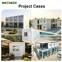 Maison conteneur modulaire préfabriquée en acier Wecheer à installation rapide pour l'hébergement