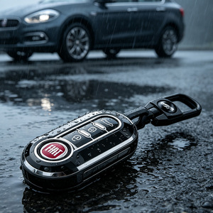 Cover per Chiave <span class=keywords><strong>Auto</strong></span> per <span class=keywords><strong>Fiat</strong></span> Ducato 500 500L Panda Punto Lancia Musa, <span class=keywords><strong>Accessori</strong></span>, Guscio Protettivo per Chiave Intelligente, Cover per Chiave Pieghevole <span class=keywords><strong>Fiat</strong></span> 500 - Product Image 3