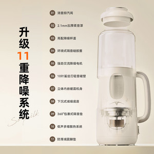 Máquina para Hacer Leche de Soya Little Bear DJJ-W08P6, Silenciosa, Totalmente Automática, para Uso Doméstico, Sin Cocinar, Sin Residuos - Product Image 3