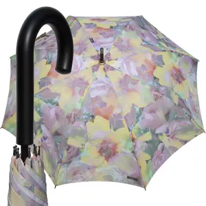 Fabricant d'usine BSCI et Sedex Parapluies coupe-vent Logo Parapluie droit automatique de marque personnalisé promotionnel