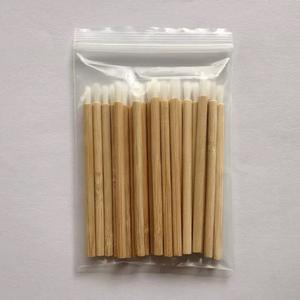 แปรงทาปากแบบใช้แล้วทิ้ง50ชิ้นในถุงแปรงทาปากทำจากไม้ไผ่แปรงขัดผิว - Product Image 3