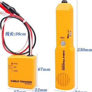 Rastreador de cables EM415PRO, detector de cortocircuitos en interiores de 12-24V con pinza de cocodrilo y receptor para cables telefónicos - Product Image 4
