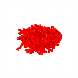 Perline Perler ILAN Art 5x5mm Rosso Brillante 500pz circa per Lavori Creativi - Product Image 2