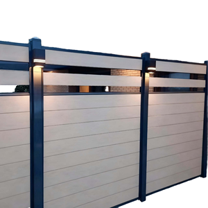 Valla de WPC de Bajo Mantenimiento, Paneles de Valla Compuesta para Jardín, <span class=keywords><strong>Nunca</strong></span> Necesita Pintura, Resistente al Agua y a los Rayos UV para un Fácil Cuidado - Product Image 1