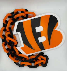 Groothandel/Custom Team Logo <span class=keywords><strong>Cincinnati</strong></span> <span class=keywords><strong>Bengals</strong></span> Fan Ketting 10 Inch 3d Foam Ketting - Product Image 3