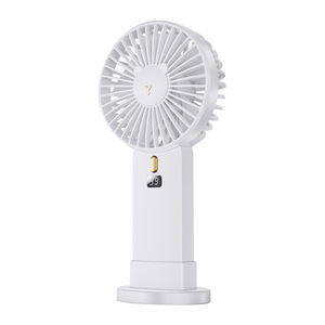 Mini Fan Desktop USB Electric Fan Brushless Motor Foldable Portable Outdoor Handheld With Display High Power Gift - Product Image 3