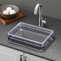 Petite boîte de rangement jetable en plastique PS transparent pour emballage alimentaire montre intelligente et accessoires pour écouteurs conception aseptique
