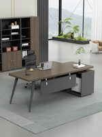 Bureau de travail en forme de L polyvalent et populaire, résistant à l'eau et aux rayures, idéal pour les bureaux professionnels polyvalents