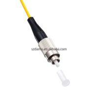 Kabel Patchcord Fiber Singlemode SMF-28e FC/UPC dengan Attenuator Mekanis yang Dapat Disesuaikan >60dB Return Loss untuk FTTH/FTTA/FTTx/Data Center