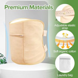 Parches <span class=keywords><strong>de</strong></span> Algodón Reutilizables con Aceite <span class=keywords><strong>de</strong></span> Ricino para Aliviar el <span class=keywords><strong>Estreñimiento</strong></span> - Product Image 3