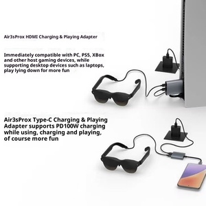 Thunderbird Air3sPro Smart <strong>AR</strong> Glasses IPX-5 Waterproof 1080P Video Capture Type-C Charging HD Giant Screen Game App <strong>Speaker</strong> - Product Image 4