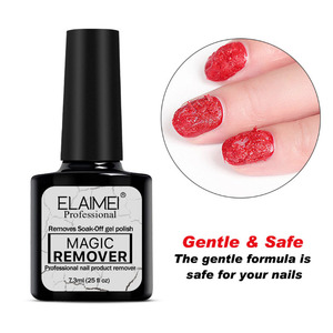 ELAIMEIร้อนขาย100% ปลอดภัยอย่างรวดเร็ว3นาทีเล็บมายากลแช่ออกขัดเจล - Product Image 2
