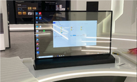 Écran tactile LCD haute définition 30 ''55'' 70 ''Oled TV Smart Desktop Affichage publicitaire transparent OLED