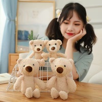 Bas prix pas cher ours en peluche jouet porte-clés petits ours en peluche porte-clés jouets en peluche