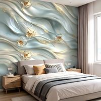 Autocollants muraux 3D autocollants et imperméables pour la décoration murale DIY