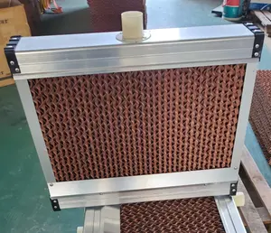 Almofada de refrigeração evaporativa industrial para casa de galinha