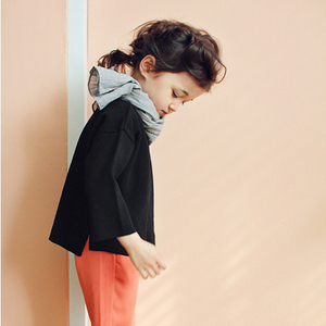 เสื้อยืดพิมพ์ลายว่างเปล่าสำหรับเด็กผู้หญิงผ้าคอตตอนเนื้อนุ่มสุดๆ - Product Image 3