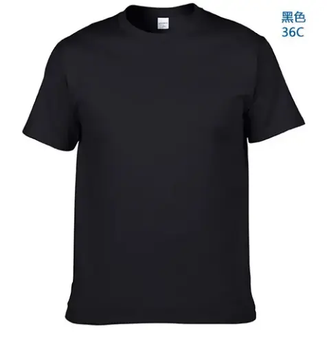 Kaus kustom kualitas tinggi lengan pendek kaus cetak layar kustom 100% katun untuk pria