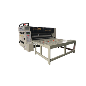 Machine d'impression semi-automatique <span class=keywords><strong>pour</strong></span> carton ondulé, machine d'impression flexo <span class=keywords><strong>pour</strong></span> carton ondulé, machine de découpe rotative et de rainurage - Product Image 1