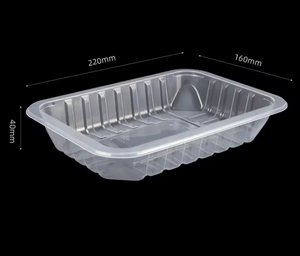 Envase de Plástico Transparente Desechable para Huevos de Gallina, Tipo Blíster, para Supermercados - Product Image 1