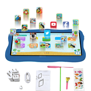 Tablet Infantil Azul de 7 Pulgadas con Android 15, Wi-Fi, Resistente a Caídas, Carcasa Rosa, con Sistema de Control Parental y Accesorios para Niños - Product Image 1
