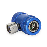 R1234yf Réfrigérant Raccord Rapide Climatisation Adaptateur Auto Climatiseur En Laiton Réglable Fluorure R134A Coupleur Rapide