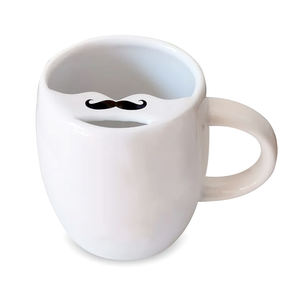 Venta al por mayor bigote en la parte <span class=keywords><strong>superior</strong></span> taza <span class=keywords><strong>de</strong></span> café <span class=keywords><strong>de</strong></span> estilo nórdico personalizado <span class=keywords><strong>de</strong></span> cerámica única Mr taza para papá y hombres amigos taza con logotipo personalizado - Product Image 1