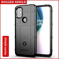 Coque de protection robuste de qualité supérieure pour OnePlus Nord N10 5G, en silicone gel épaissi, résistante aux chocs