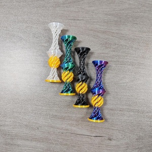 MLD Spiral Bounce Fun, jouet de voyage imprimé en 3D, en matériau TPR, jouet de décompression stéréo éjectable, nouveauté de bureau, gag unisexe, 14 ans et plus - Product Image 3