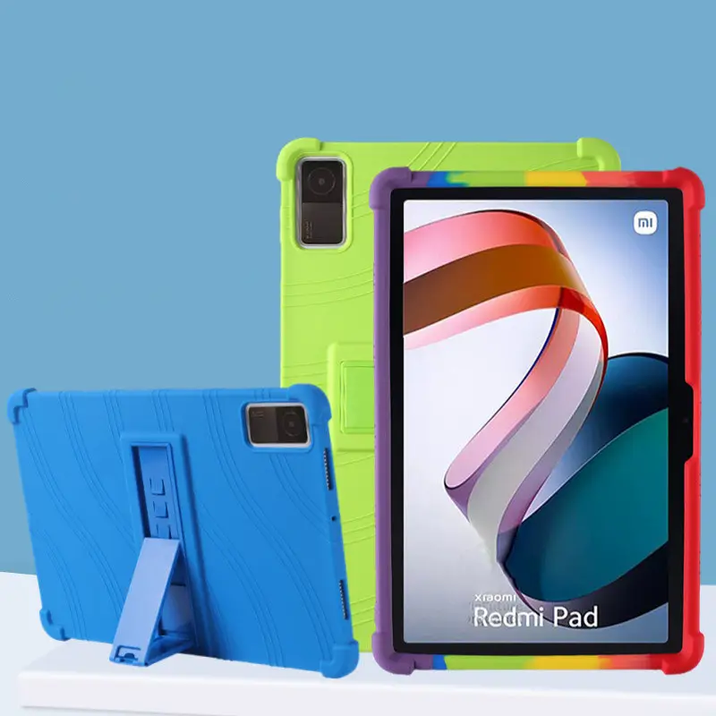 For Xiaomi Redmi Pad 10.61'' 2022 Kids Skin Soft Shockproof Silicon Case Tablet Cover for Redmi Pad 10.61 Funda KickStand Shell