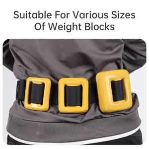 Hole <b>Free</b> Adjustable Diving <b>Weight</b> Belt Anti Slip Quick Release Buckle Nylon Diving Belt for Spearfishing Underwater Sports - Product Image 6