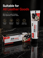 Betún Líquido de Secado Rápido Black Bull con Aroma Dulce, Crema Restauradora de Cuero Anti-Grietas, Protección Regular para Sandalias, Fácil de Usar