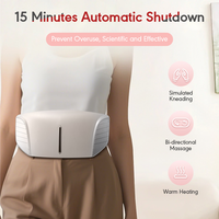 Masseur abdominal intelligent automatique USB avec contrôle de la minuterie, cordon de 2 m, chaleur chaude, compresse chaude, ceinture de massage