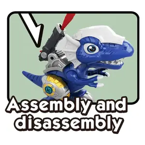 Tornillo de desmontaje combinación DIY juguete educativo para niños desmontable montar dinosaurio Juguetes - Product Image 2