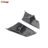 Prise d'air de conduit d'air de fenêtre latérale de voiture en Fiber de carbone sèche de Style OEM pour Lambo Aventador LP700-4 2011-2015
