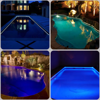 Moteur de lumière à fibre optique de grande puissance 100W avec roue de couleur pour éclairage lumineux latéral de piscine de spa